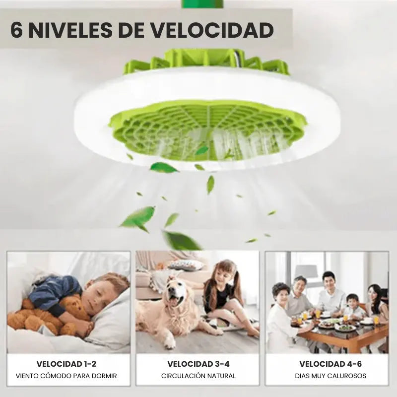 Compre 1 Llévate 2 - Ventilador Inteligente de LED TurboMax™ [SUPER POTENTE]